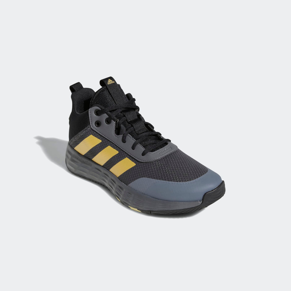 OWNTHEGAME SHOES Grey Five / Matte Gold / Core Black bCODE Your