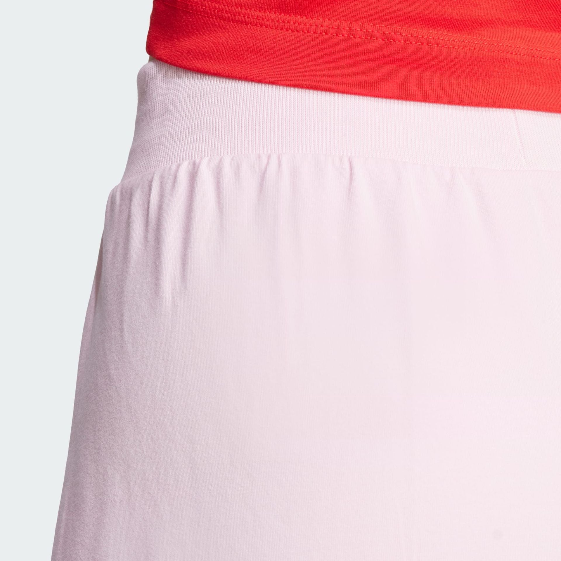 ADIDAS - WOMEN APPAREL - ESSENTIALS COLOR-POP COTTON SKORT - Clear Pink - ShopbCODE