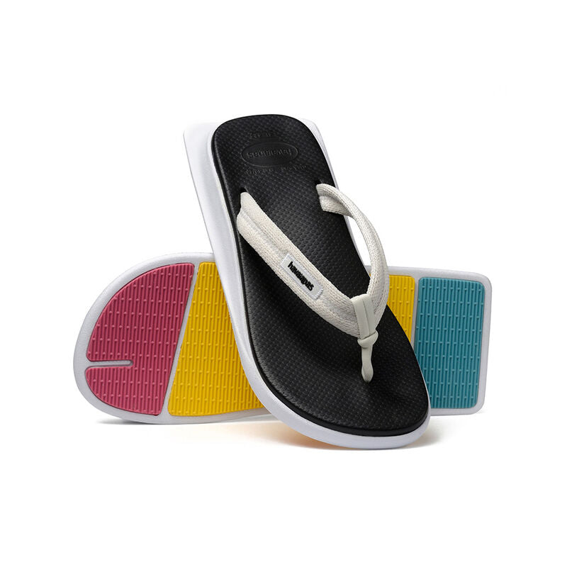 HAVAIANAS TRADI ZORI - BLACK/WHITE