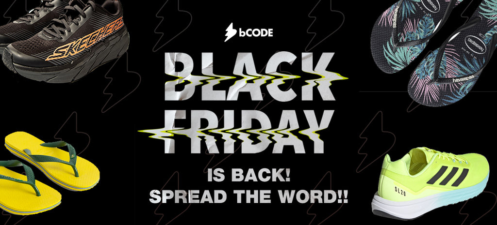 bCODE Black Friday is Back! Spread the Word!!