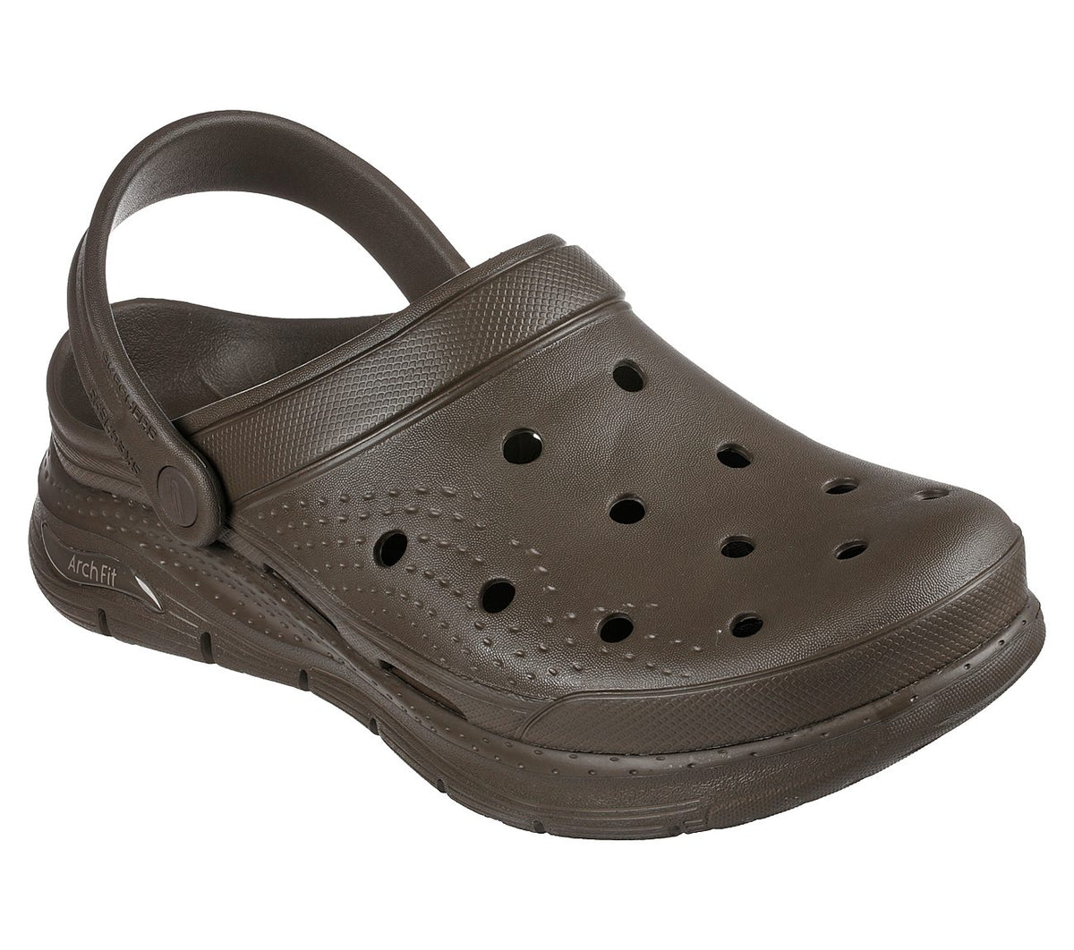 mens black skechers sandals