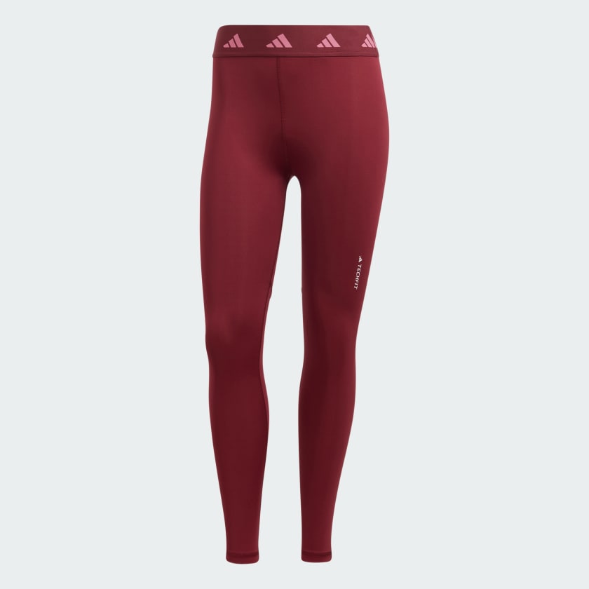 ADIDAS TECHFIT 7/8 LEGGINGS BURGUNDY – bCODE Your Online