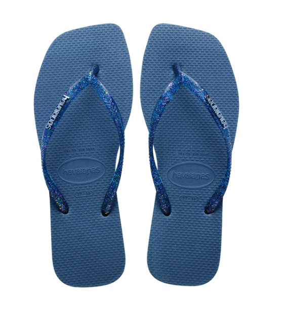 Slim logo metallic havaianas shop