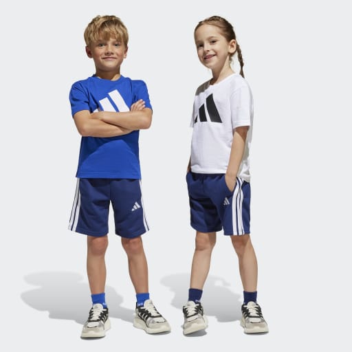 ADIDAS - KIDS APPAREL - ESSENTIALS SHORTS KIDS - Blue - ShopbCODE