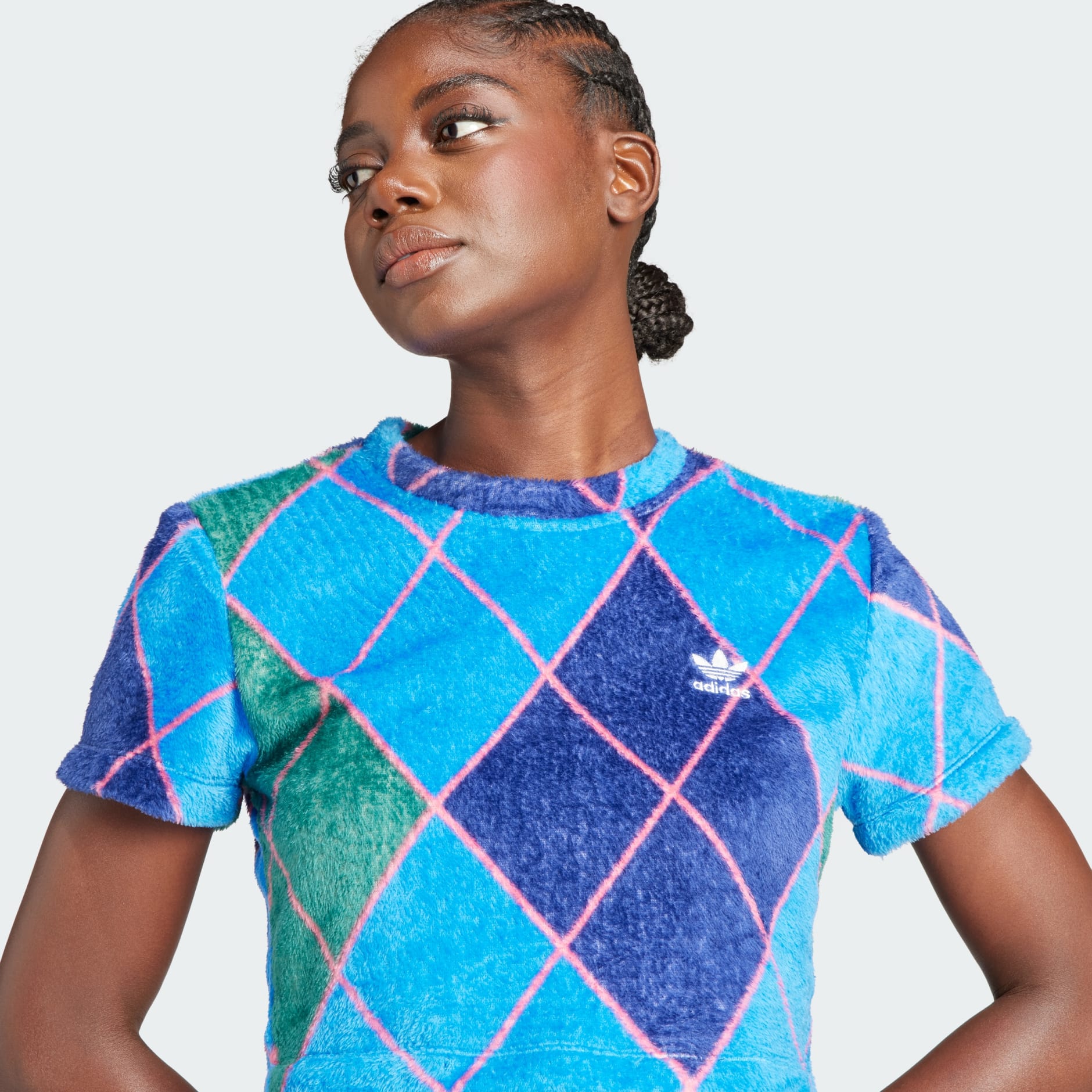 adidas argyle t shirt