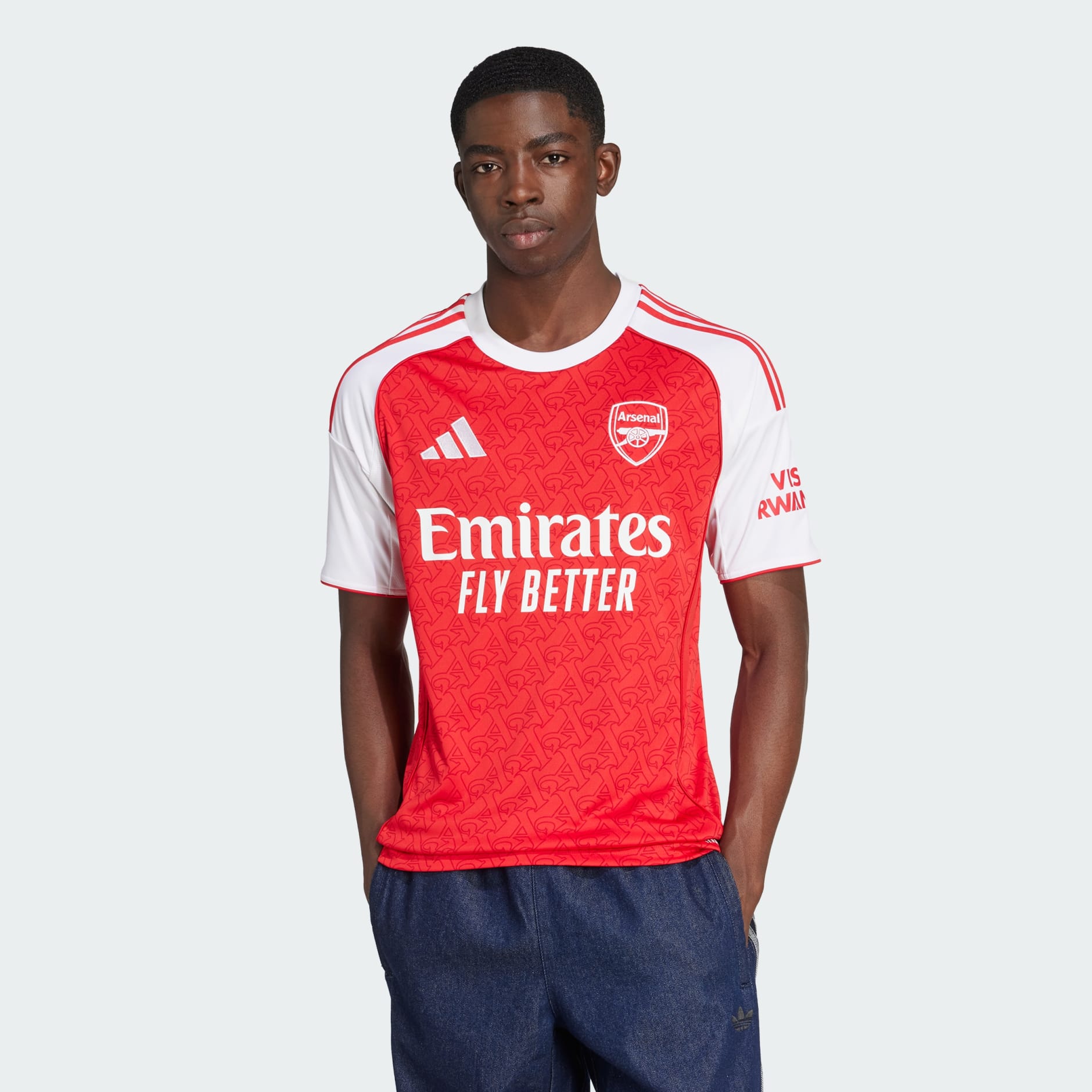 ARSENAL 25/26 HOME JERSEY - Better Scarlet / White – bCODE