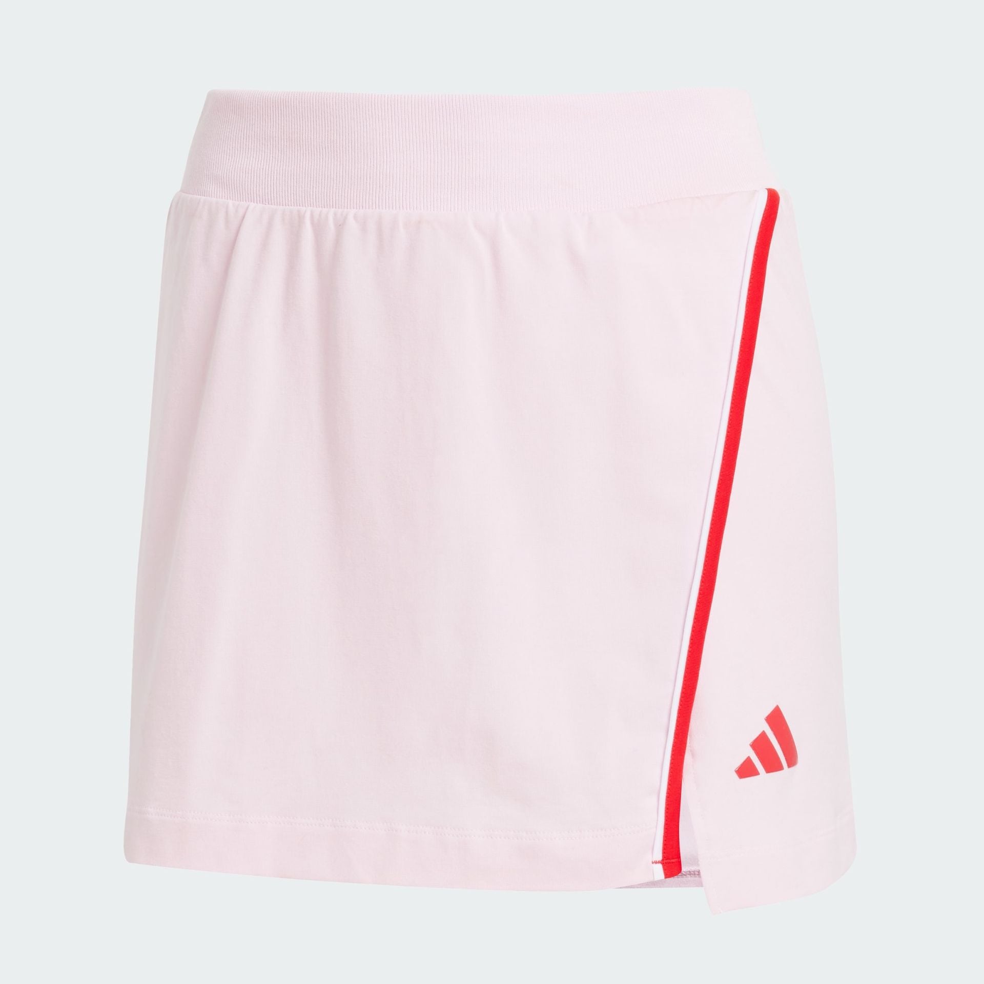 ADIDAS - WOMEN APPAREL - ESSENTIALS COLOR-POP COTTON SKORT - Clear Pink - ShopbCODE