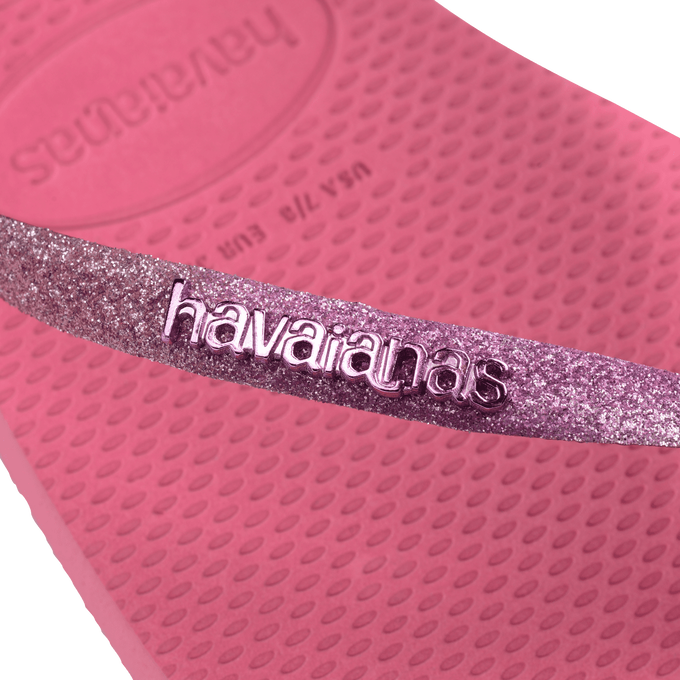 HAVAIANAS SLIM SQUARE GLITTER - VELVET ROSE â bCODE - Your Online Fashion Retail Store