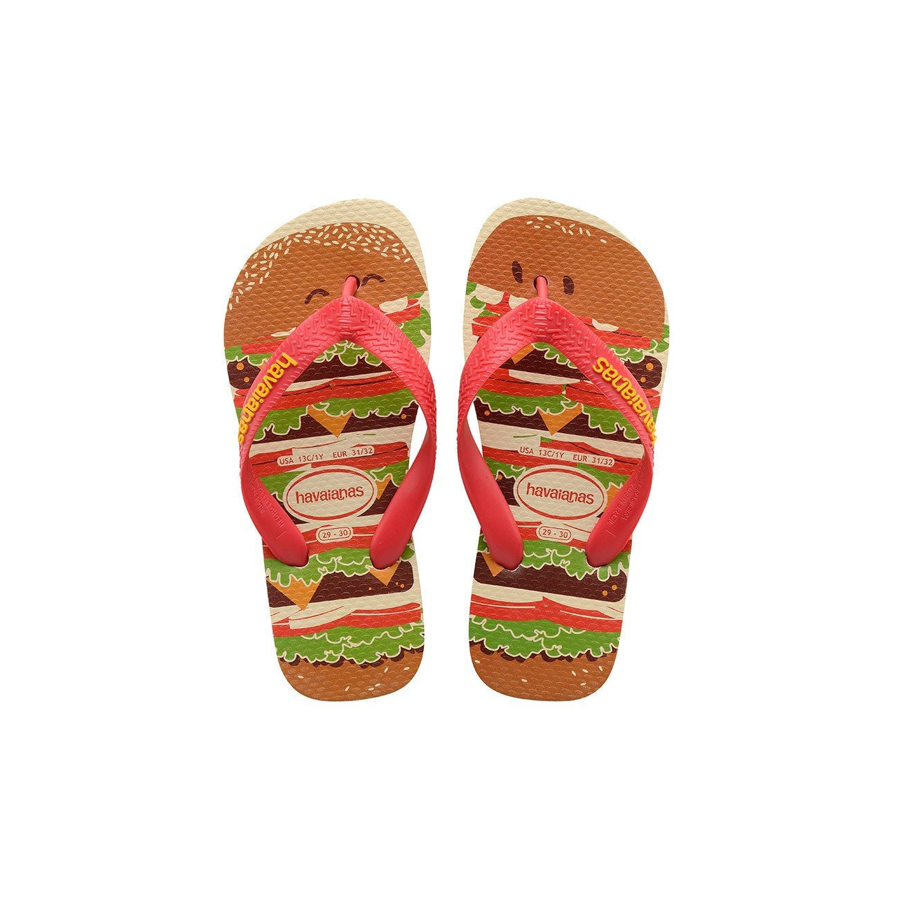 HAVAIANAS KIDS TOP FAST FOOD RED – bCODE Your