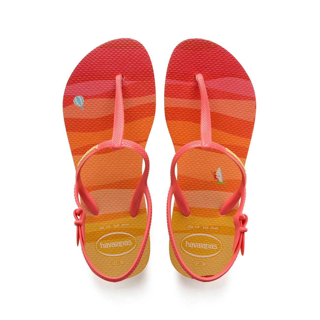 HAVAIANAS KIDS FREEDOM PRINT BALLET ROSE – bCODE Your Online