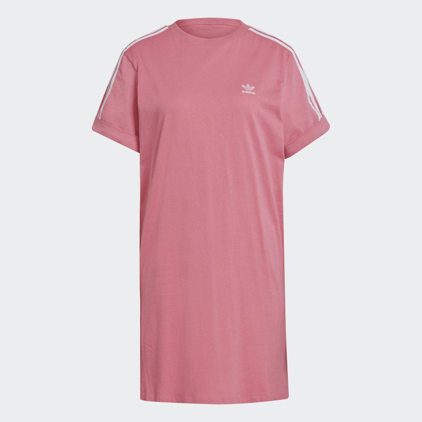 adidas pink t shirt dress